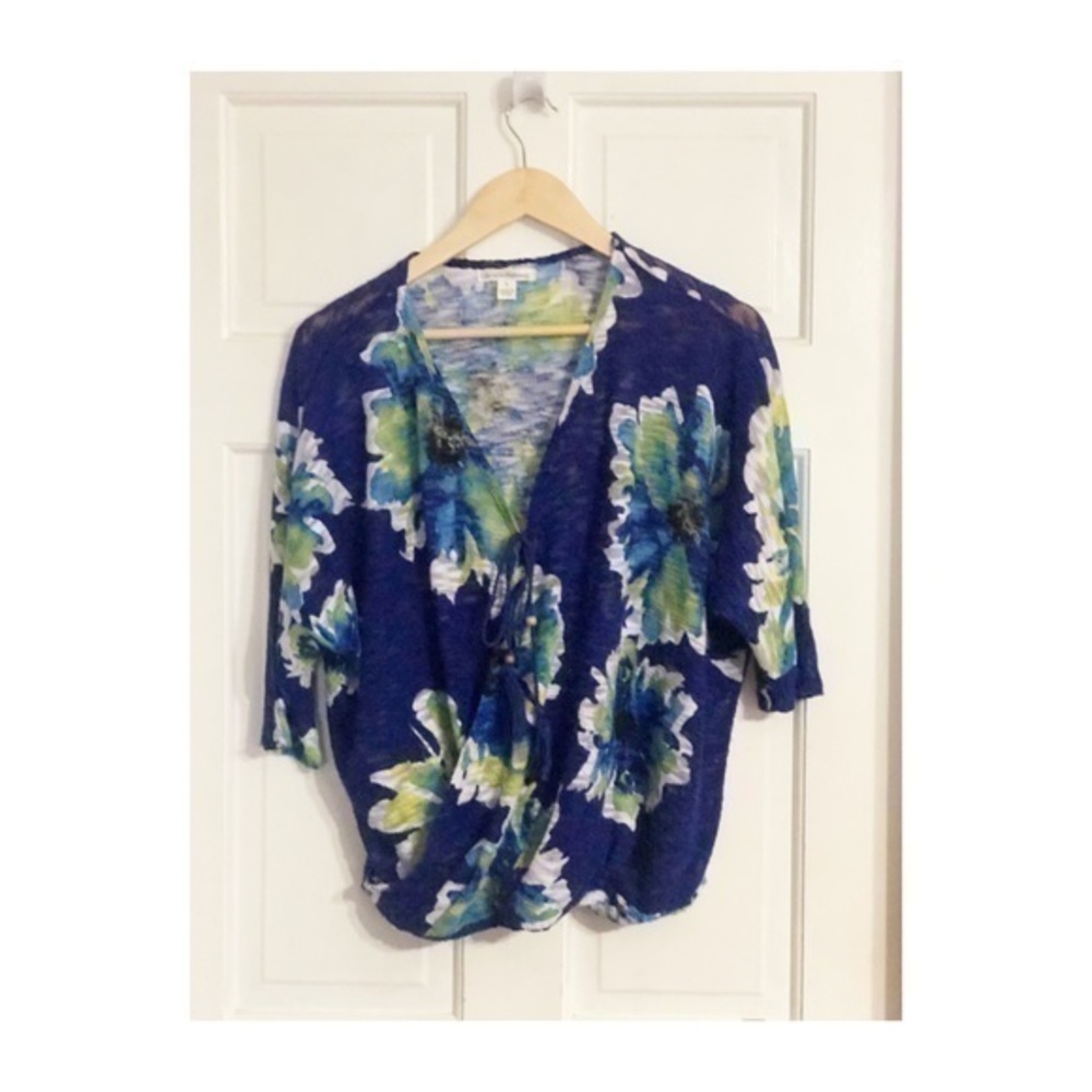 John Paul Richard Wrap Sweater